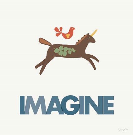 Framed Imagine Print