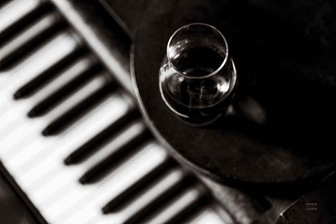 Framed Black and White Print