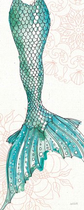 Framed Sea Sirens III Print