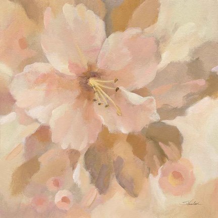 Framed Sweet Boho Flower I Print