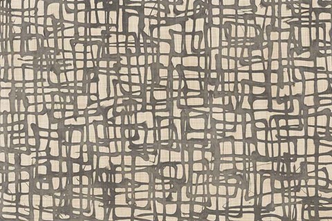 Framed Endless Squares Natural Print