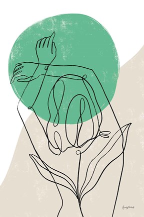 Framed Planted IV Print