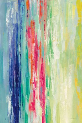 Framed California Surf Bright Crop Print