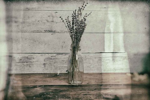 Framed Cottage Lavender I Print