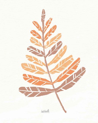 Framed Botanical Sketches II Spice Print