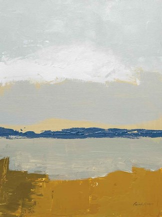 Framed Gold Sands IV Print