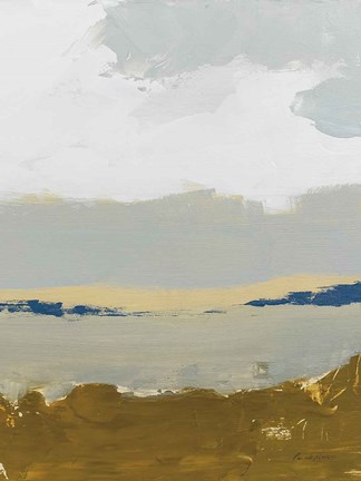 Framed Gold Sands III Print