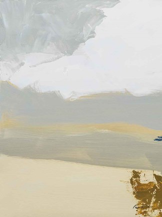 Framed Gold Sands II Print