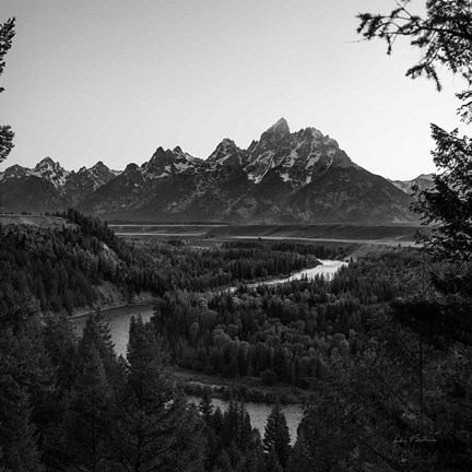 Framed Grand Tetons IV Print