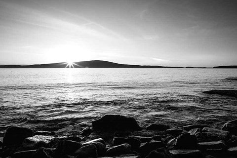 Framed Frenchman Bay Print