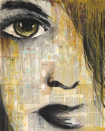 Framed Eye of the Beholder I Print