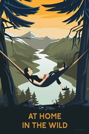 Framed Wild Adventure II Print