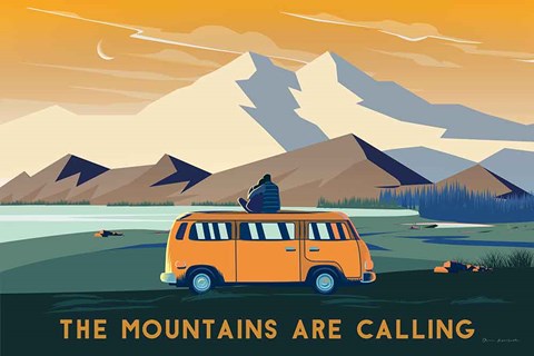 Framed Wild Adventure I Print