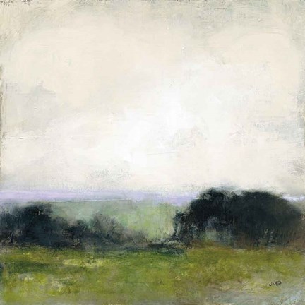 Framed First View of the Water Print