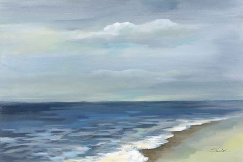 Framed Silent Waves Print