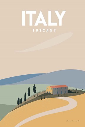 Framed Italy Print