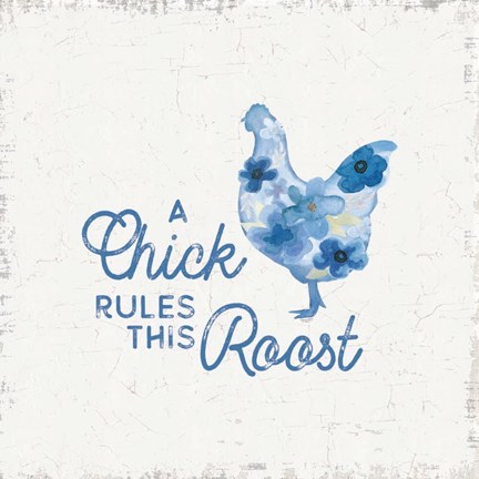 Framed Country Cottage Field III Flowers Print