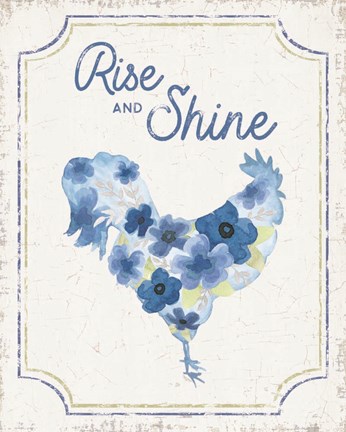 Framed Country Cottage Field XXIII Flowers Print