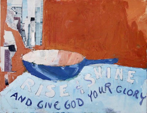 Framed Rise and Shine Print