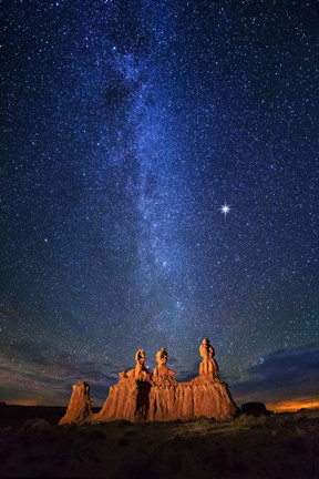 Framed Wise Men Goblin Valley Print