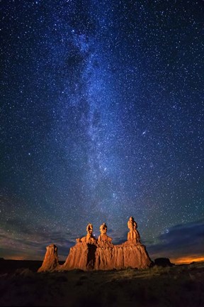 Framed Sisters Goblin Valley Print