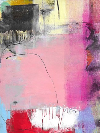 Framed Pink Feature Print