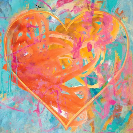 Framed Gumdrop Summer Print