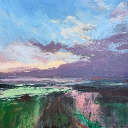 Framed Beauty Of The Morning Print