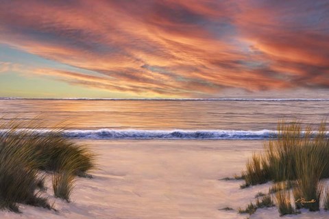 Framed Beach Solitude Print