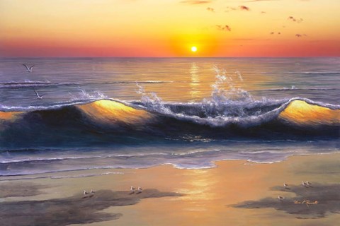 Framed Sunset Nights Print