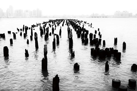 Framed Memory Piers Print