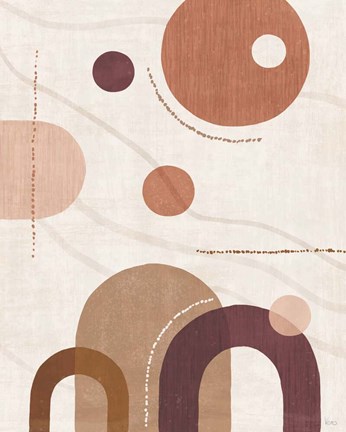 Framed Soft Balance II Print