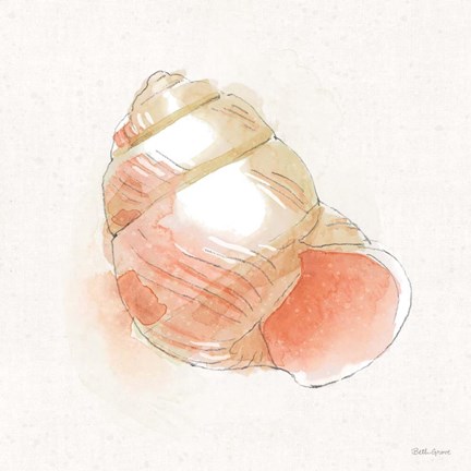 Framed Seaside VII Print