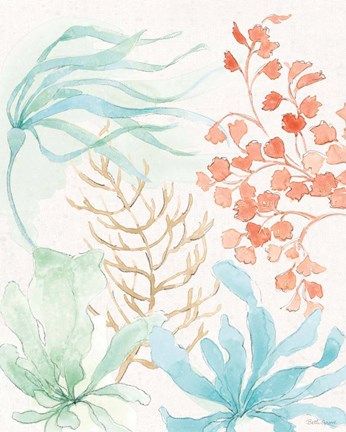 Framed Seaside IV Print