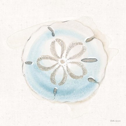 Framed Seaside IX Print