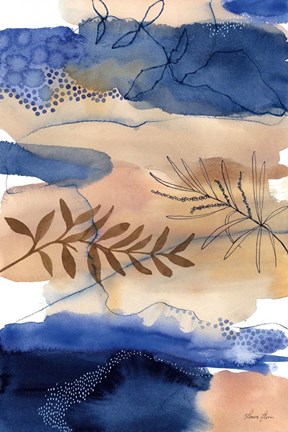 Framed Branch and the River Print