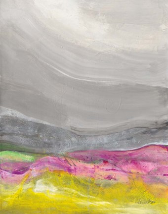 Framed Golden Valley II Print