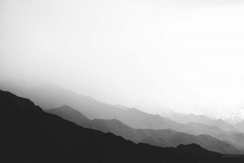 Framed Virgin Mountains II Print