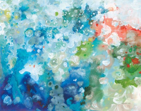 Framed Tidepool Sparkle Print