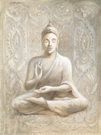 Framed Peace of the Buddha Print