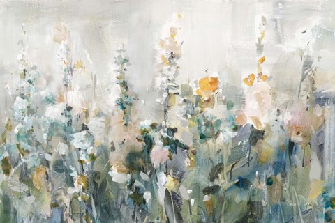 Framed Rustic Garden Neutral Print