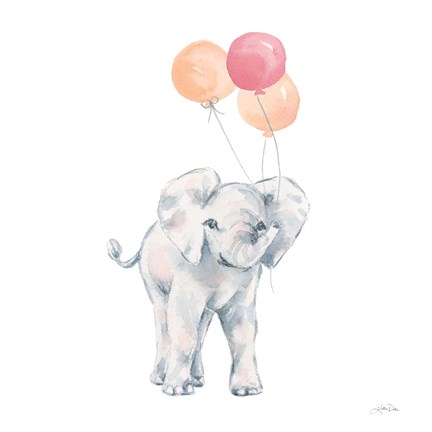 Framed Elephant Celebration Print