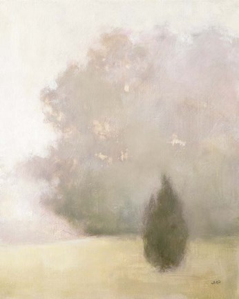 Framed Near Oaks III Print