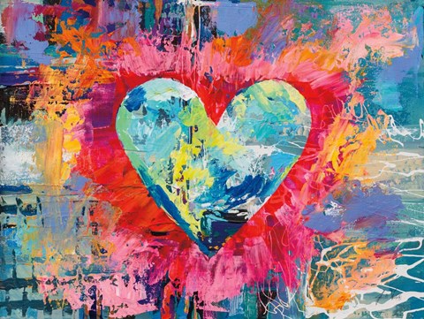 Framed Passionate Love Print