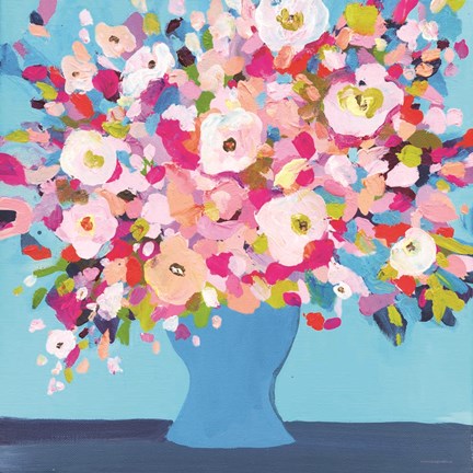 Framed Gloom Changes to Bloom Print