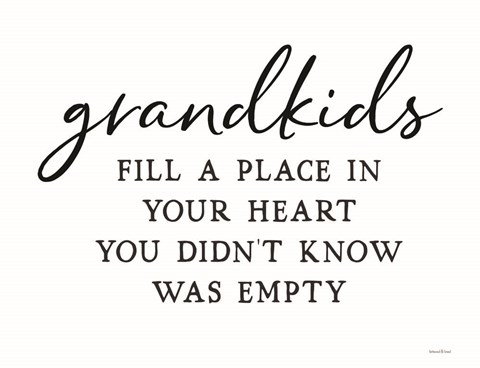 Framed Grandkids Print