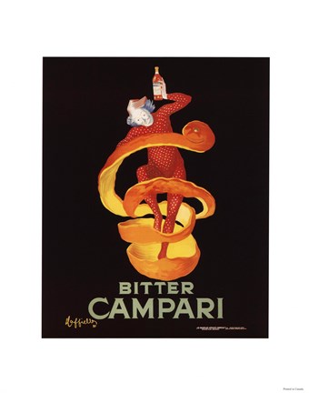 Framed Bitter Campari Print