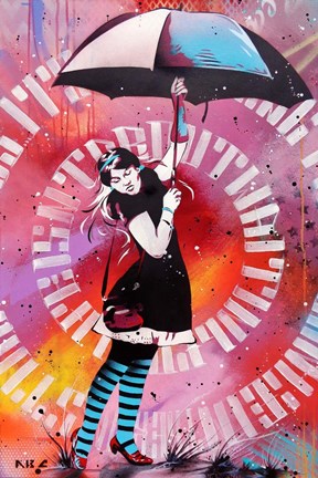 Framed Waiting For The Storm Print