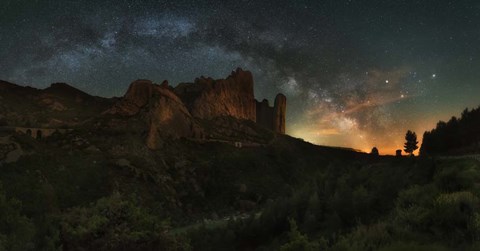 Framed Los Mallos Print