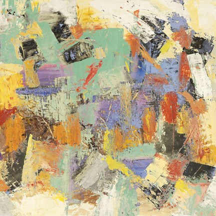 Framed Rivoluzione Colorata II (detail) Print